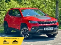 Used Jeep Compass Trailhawk 2021 Red SUV