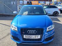 Begagnad Audi S3 Sportback Black Edition 2012 Blå Halvkombi