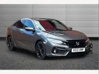 Used Honda Civic Sport 180 HP (132 kW) 2021 Polished metal Hatchback