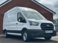 Used Ford Transit 130 HP (95 kW) 2023 White Van