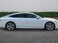 Used Audi A7 S-Line 2020 White Hatchback