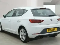 Used Seat Leon FR 187 HP (137 kW) 2019 White Hatchback