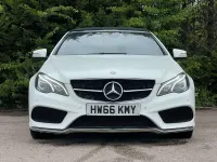 Used Mercedes E350 AMG line 2016 White Cabriolet