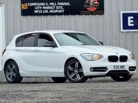 Used BMW 114 Sport Line 102 HP (75 kW) 2013 White Hatchback
