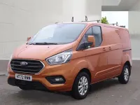 Used Ford Transit Custom Limited 130 HP (95 kW) 2023 Orange Van