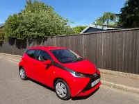 Used Toyota Aygo X-play 2015 Red Hatchback