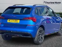 Used Skoda Kamiq Monte Carlo 110 HP (80 kW) 2023 Blue SUV