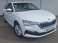 Used Skoda Scala SE Technology 110 HP (80 kW) 2023 White Hatchback