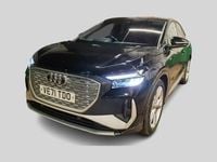 Used Audi Q4 e-tron S-Line 150 kW (204 HP) 2022 Black SUV