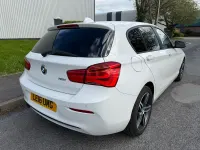 Used BMW 118 Sport Line 2016 White Hatchback