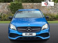 Used Mercedes A200 AMG Line Premium 2017 Blue Hatchback