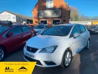 Używany Seat Ibiza 85 KM (62 kW) 2013 Biały Hatchback