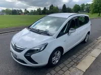 Used Vauxhall Zafira Tourer 2012 White MPV