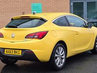 Used Vauxhall Astra GTC SRi 2013 Yellow Hatchback