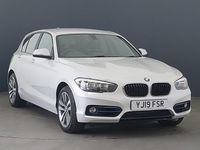 Used BMW 118 Sport Line 150 HP (110 kW) 2019 White Hatchback