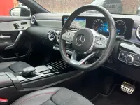 Used Mercedes CLA250 AMG Line Premium Plus 218 HP (160 kW) 2023 Blue Coupe