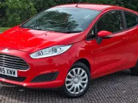 Used Ford Fiesta Style 2015 Red Hatchback