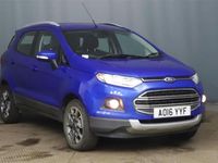 Used Ford Ecosport Titanium 125 HP (91 kW) 2016 Blue SUV