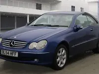 Used Mercedes CLK270 Elegance 2005 Blue Coupe