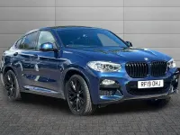 Used BMW X4 M Sport 190 HP (139 kW) 2019 Blue SUV