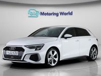 Used Audi A3 Sportback S-Line 150 HP (110 kW) 2022 White Hatchback