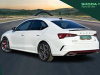 Used Skoda Octavia vRS 241 HP (177 kW) 2022 Moon white metallic Hatchback