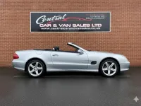 Used Mercedes SL350 245 HP (180 kW) 2005 Silver Cabriolet
