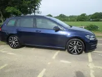 Second-hand VW Golf VII SE 150 CP (110 kW) 2017 Albastru Break