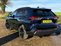 Used Toyota RAV4 2021 Blue/black SUV