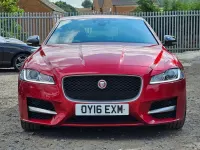 Used Jaguar XF R-Sport 180 HP (132 kW) 2016 Red Sedan