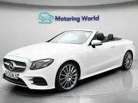 Gebraucht Mercedes E220 AMG line 191 PS (140 kW) 2020 Weiß Cabrio