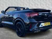 Used VW T-Roc Cabriolet R-line 150 HP (110 kW) 2025 Black Cabriolet