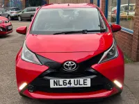 Used Toyota Aygo X-play 68 HP (50 kW) 2014 Red Hatchback