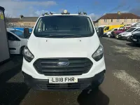 Used Ford Transit Custom 105 HP (77 kW) 2018 White Van