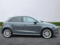 Used Audi A1 S-Line 125 HP (91 kW) 2018 Grey Hatchback