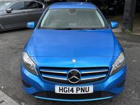 Used Mercedes A180 SE 122 HP (89 kW) 2014 Blue Hatchback