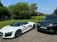 Used Audi R8 Spyder Design 2011 White Cabriolet