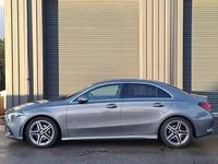 Used Mercedes A200 AMG line 163 HP (119 kW) 2019 Grey Sedan