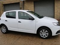Used Dacia Sandero Ambiance 2017 White Hatchback