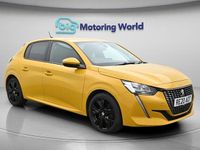 Used Peugeot 208 Allure 100 HP (73 kW) 2020 Yellow Hatchback