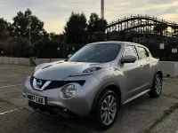 Used Nissan Juke Tekna 110 HP (80 kW) 2016 Silver SUV