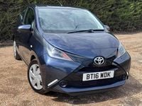Used Toyota Aygo X-play 68 HP (50 kW) 2016 Blue Hatchback