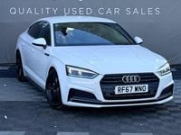 Used Audi A5 Sportback S-Line 2017 White Hatchback
