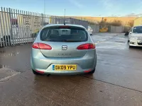 Begagnad Seat Leon 2009 Blå Halvkombi