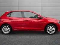 Used VW Polo Style 95 HP (69 kW) 2023 Kings red Hatchback