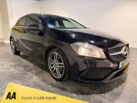 Used Mercedes A160 AMG line 102 HP (75 kW) 2017 Black Hatchback