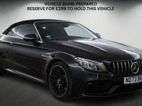 Used Mercedes C63 AMG Premium Plus 2023 Obsidian black Cabriolet