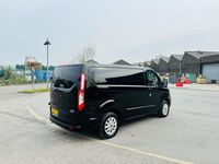Used Ford Transit Custom Limited 170 HP (125 kW) 2021 Black Van