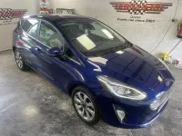 Used Ford Fiesta Zetec 100 HP (73 kW) 2017 Blue Hatchback