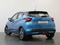 Used Nissan Micra Acenta 88 HP (64 kW) 2018 Blue Hatchback